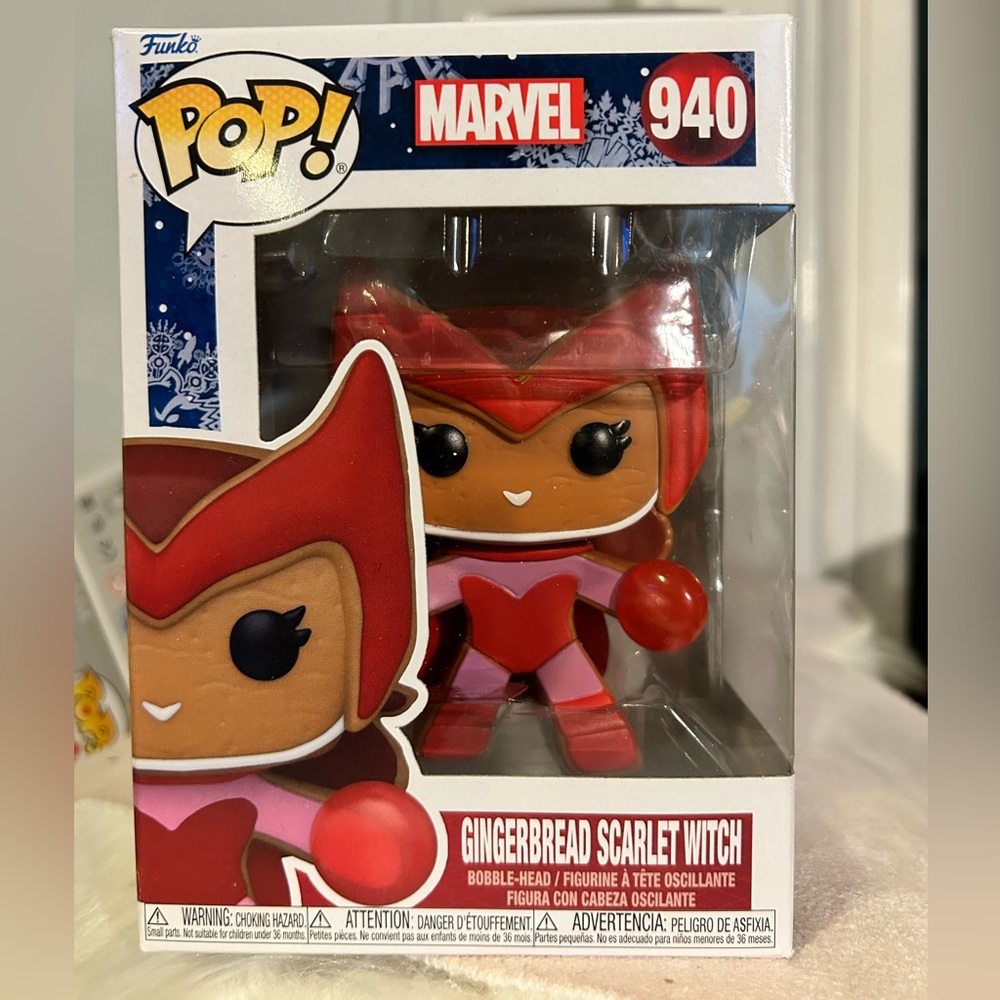 FUNKO POP SCARLET WITCH WANDA VISION GINGERBREAD